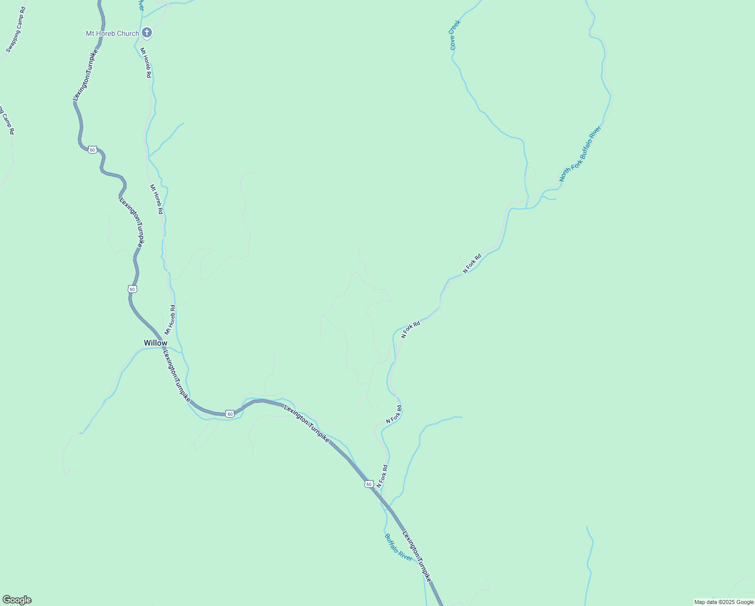 map of restaurants, bars, coffee shops, grocery stores, and more near Forks of Buffalo Drive in Amherst