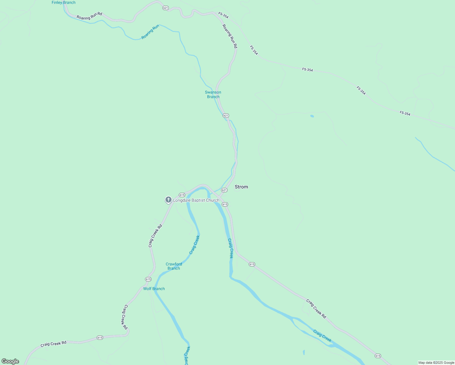 map of restaurants, bars, coffee shops, grocery stores, and more near 129 Roaring Run Road in Eagle Rock