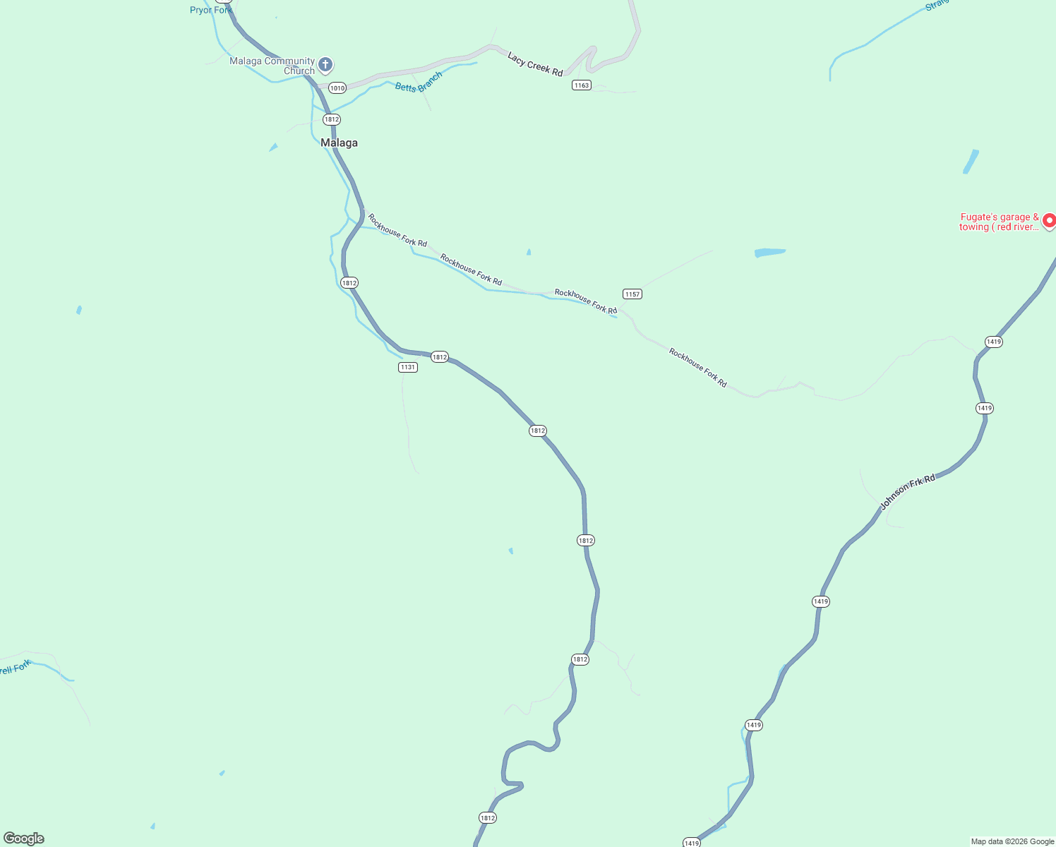 map of restaurants, bars, coffee shops, grocery stores, and more near 6886 County Road 1812 in Campton