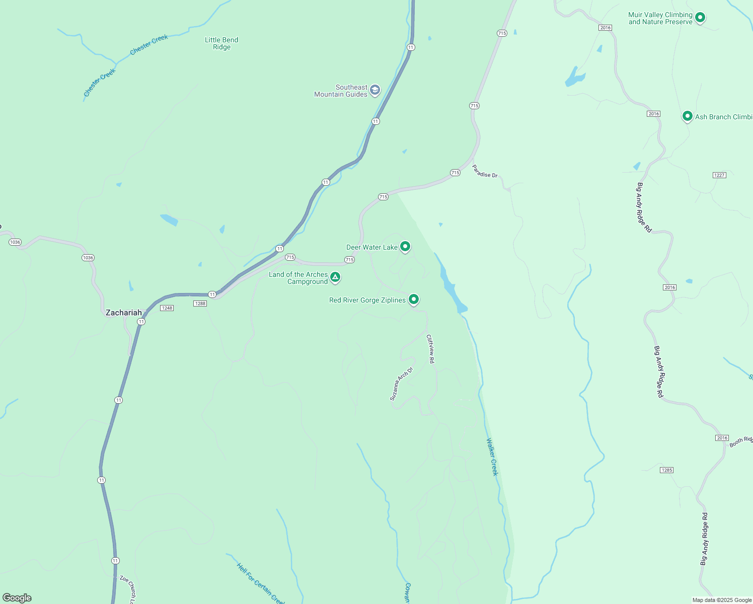 map of restaurants, bars, coffee shops, grocery stores, and more near 99 Eagle Ridge Road in Campton