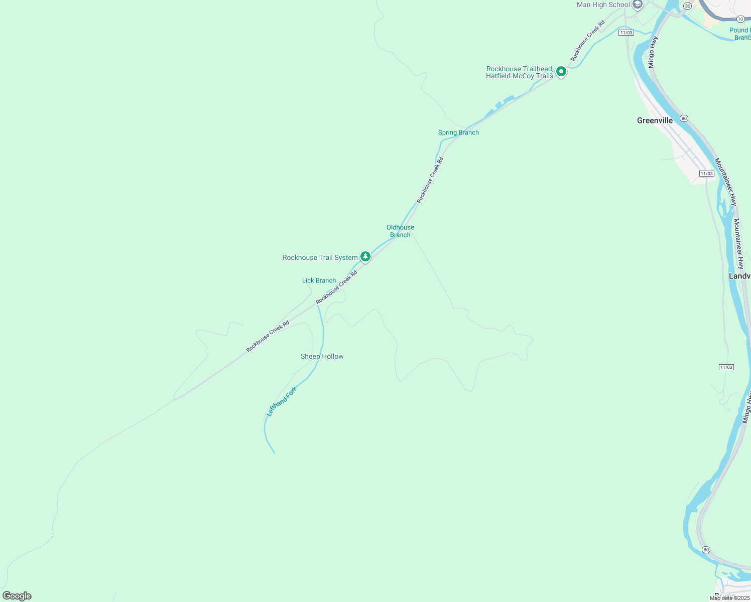 map of restaurants, bars, coffee shops, grocery stores, and more near in Man