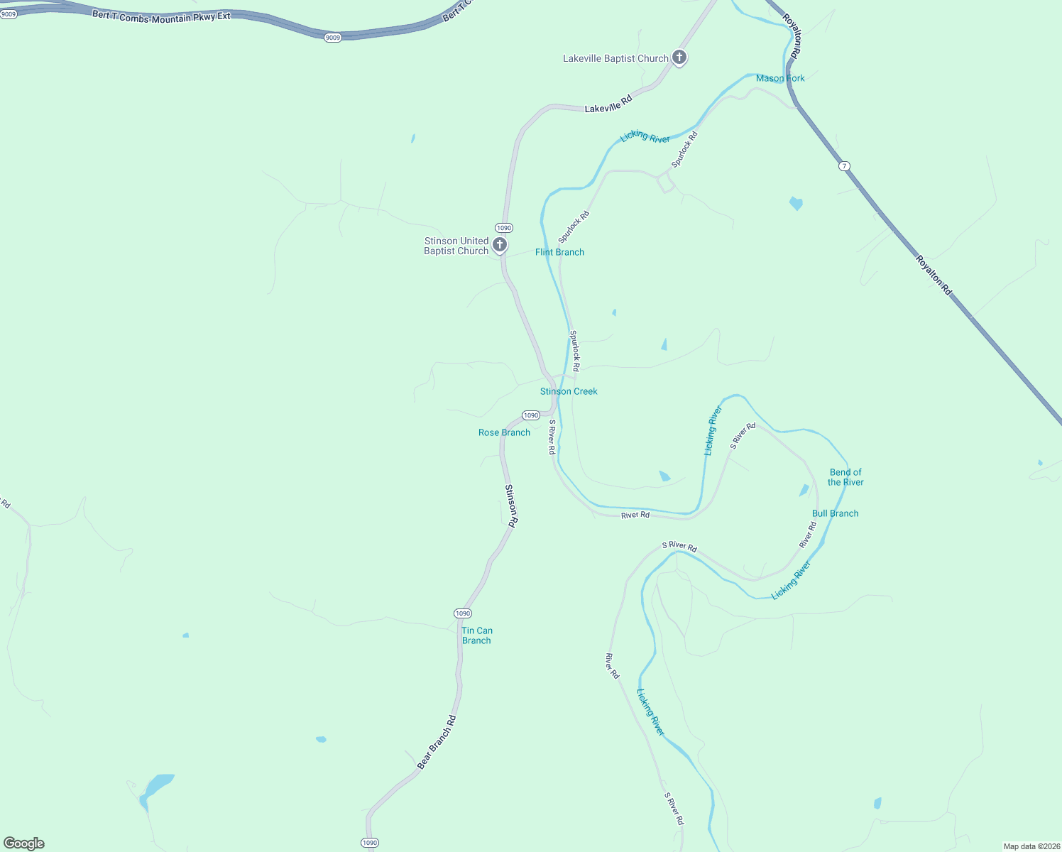 map of restaurants, bars, coffee shops, grocery stores, and more near Asher Hopkins Cemetery Road in Magoffin County