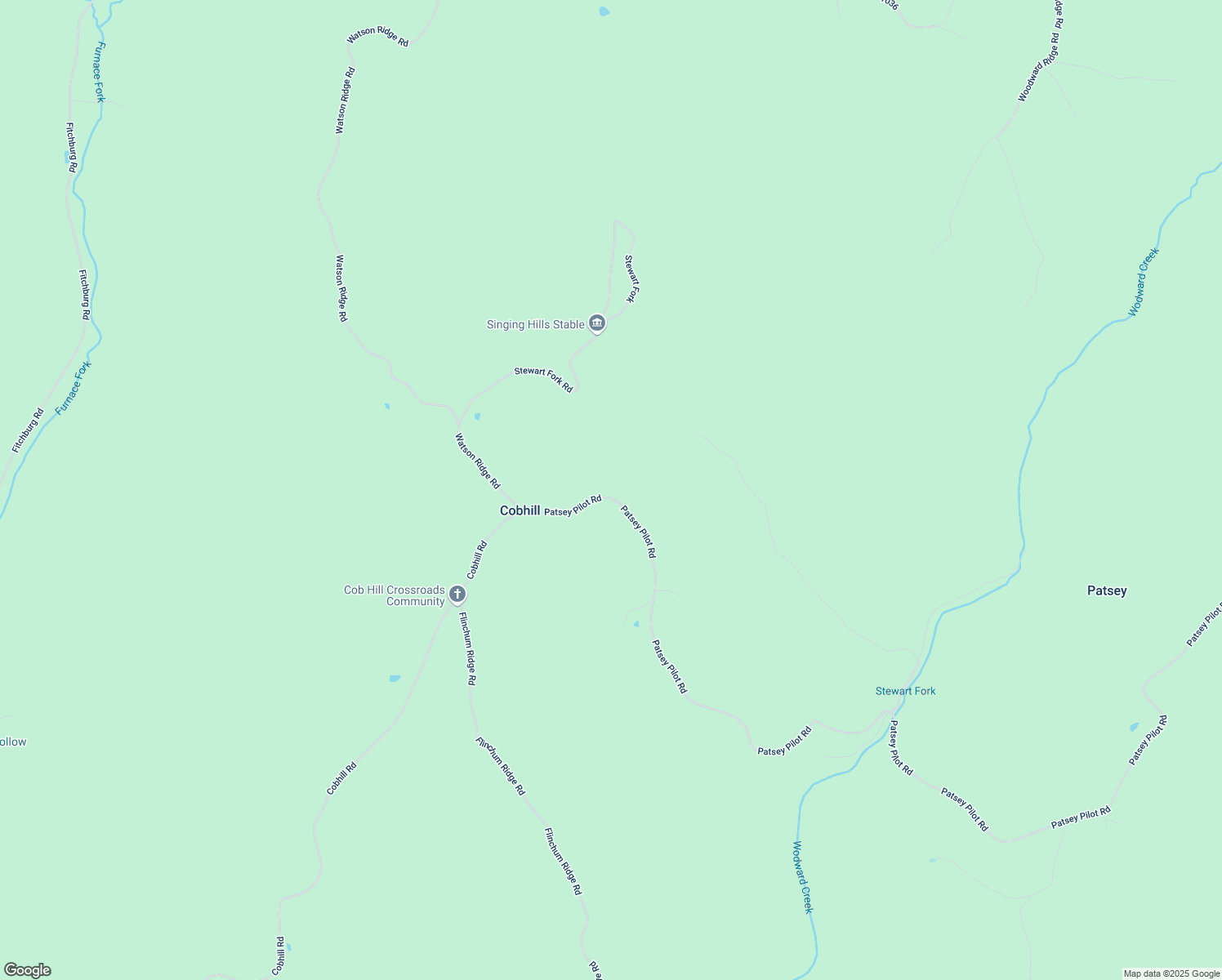 map of restaurants, bars, coffee shops, grocery stores, and more near Patsey Pilot Road in Estill County