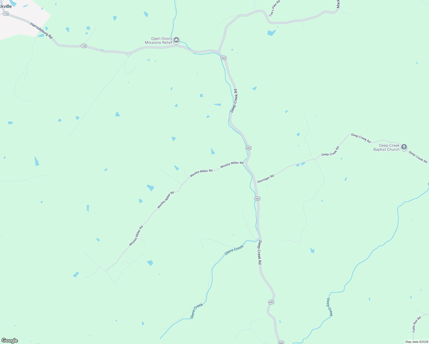 map of restaurants, bars, coffee shops, grocery stores, and more near 291 Wesley Miller Lane in Harrodsburg