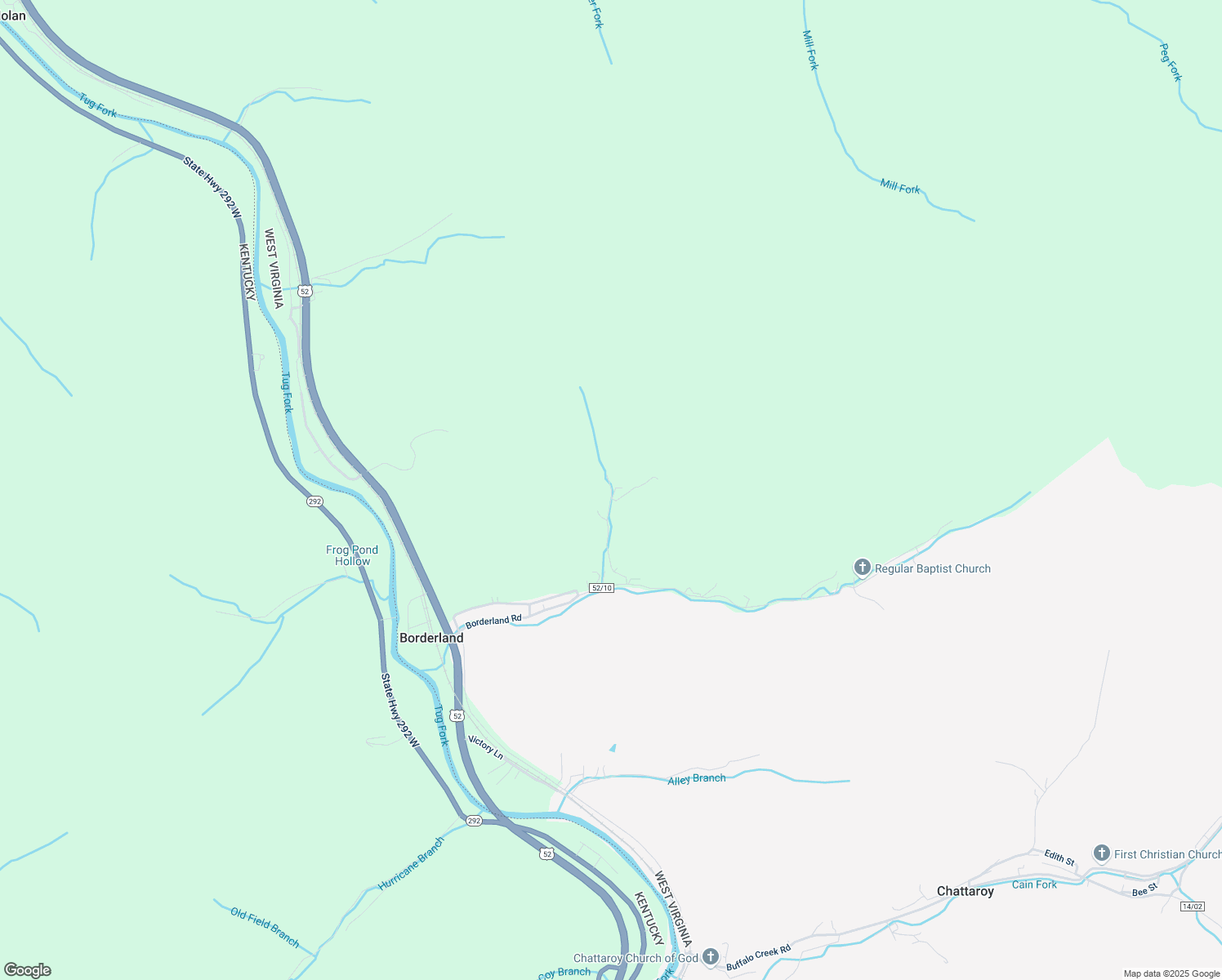 map of restaurants, bars, coffee shops, grocery stores, and more near 399 Dans Branch Road in Williamson