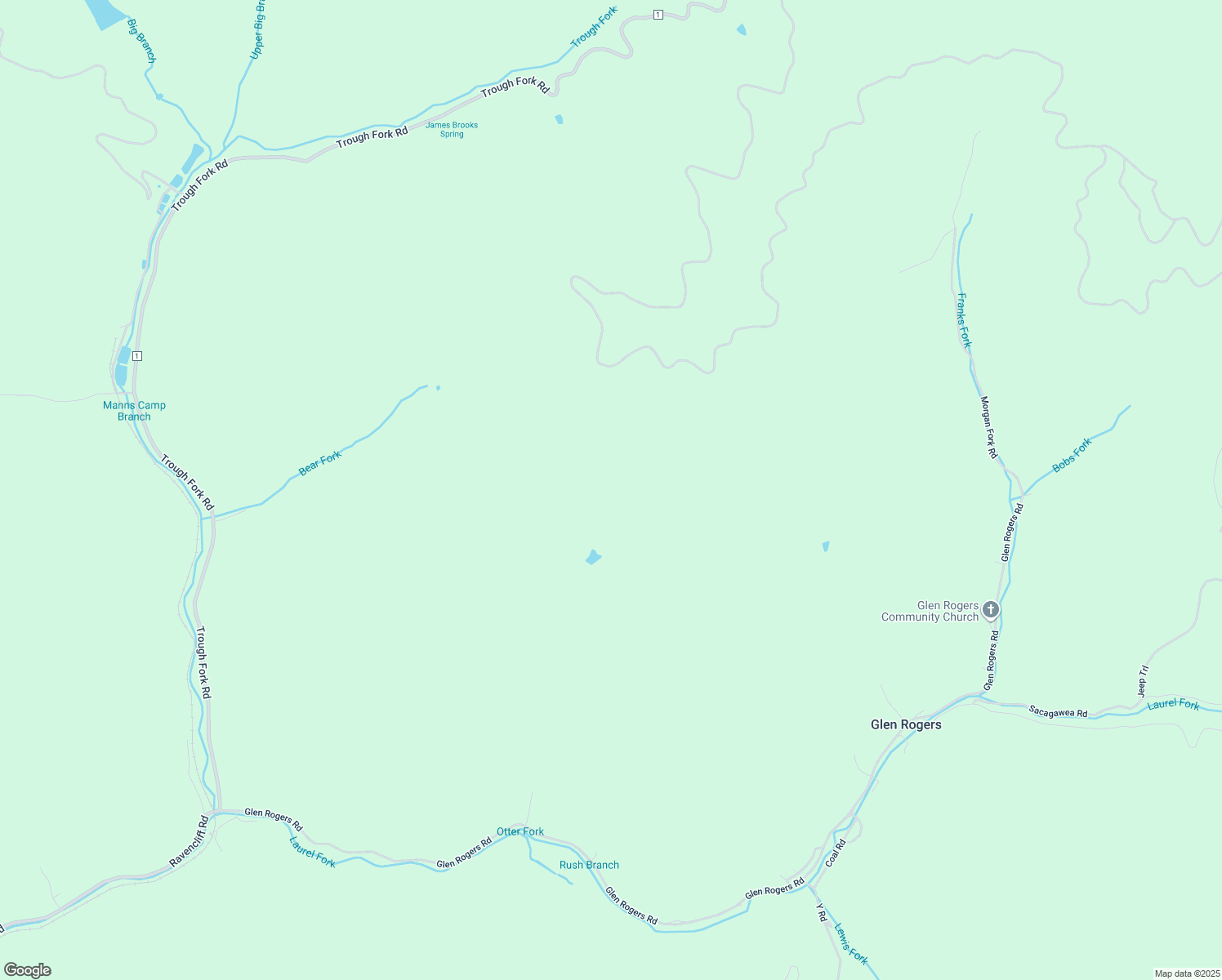 map of restaurants, bars, coffee shops, grocery stores, and more near in Glen Rogers