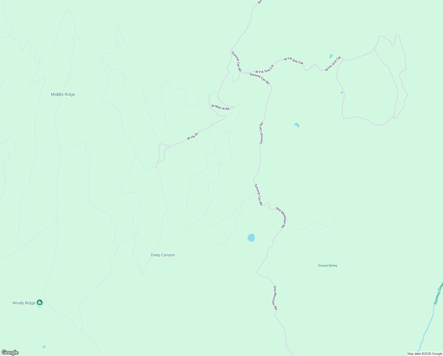 map of restaurants, bars, coffee shops, grocery stores, and more near Braffits Creek in Iron County