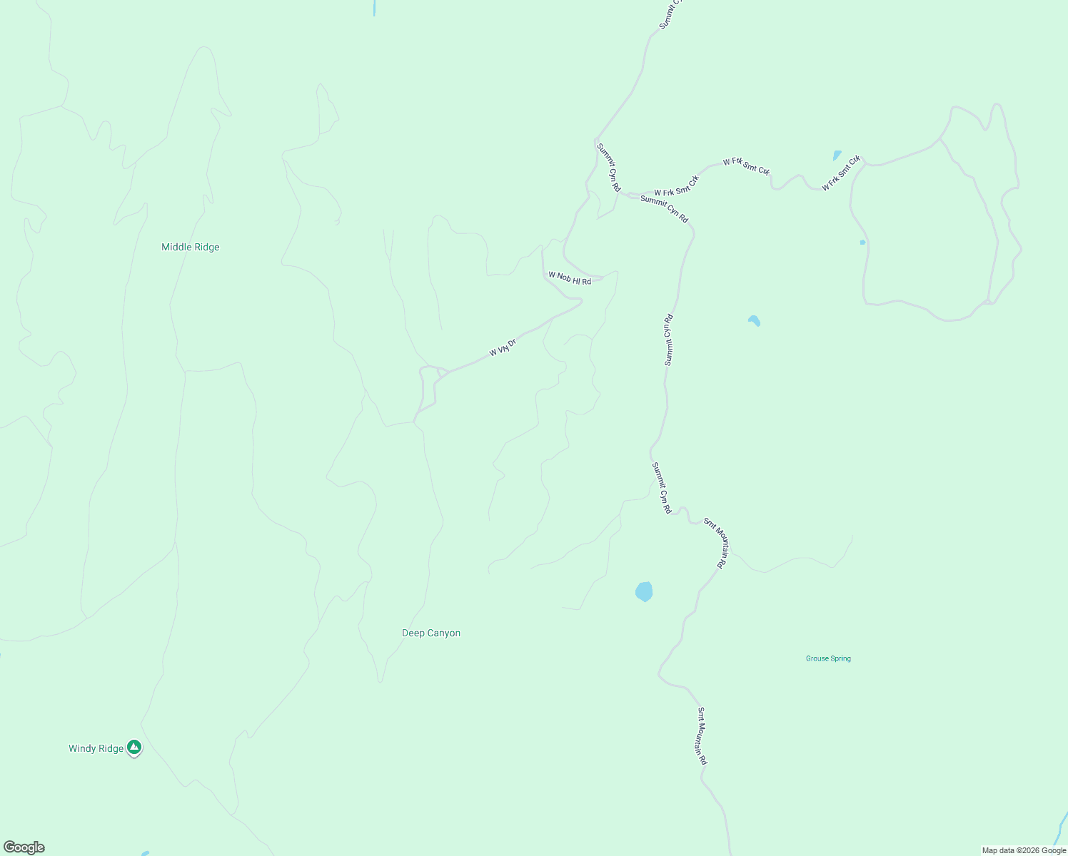 map of restaurants, bars, coffee shops, grocery stores, and more near South Aspen Way in Iron County