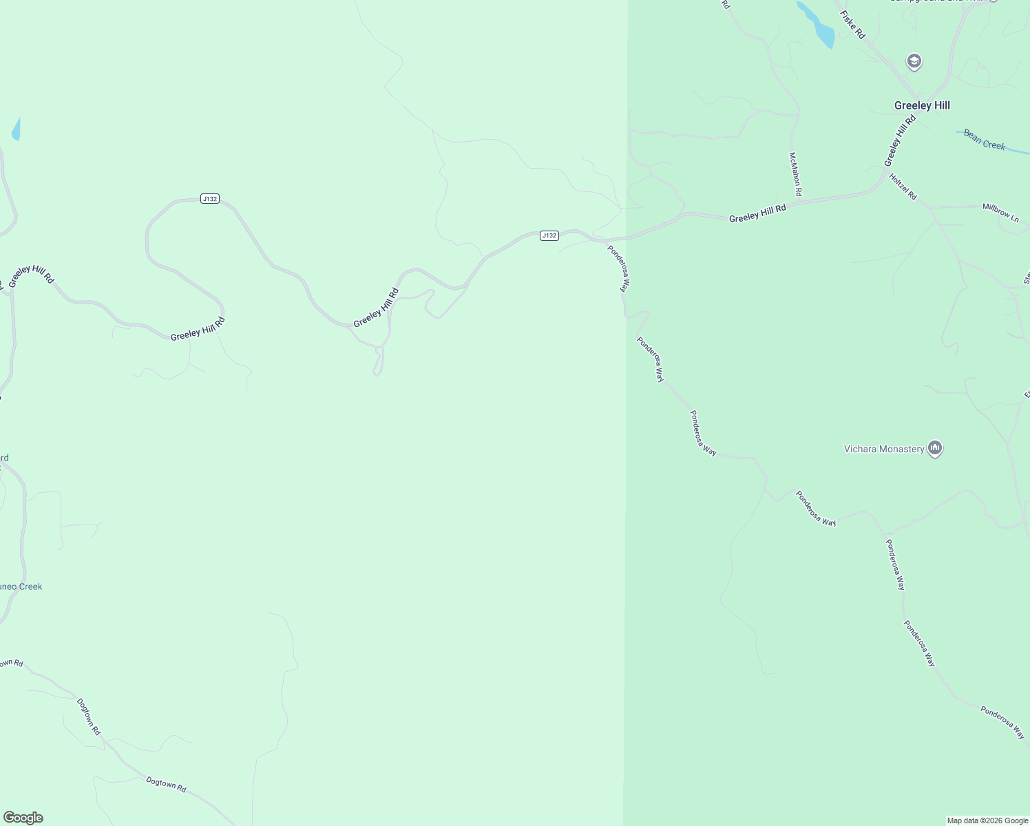 map of restaurants, bars, coffee shops, grocery stores, and more near 5944 Greeley Hill Road in Coulterville