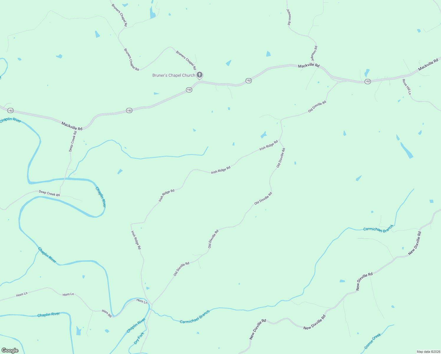 map of restaurants, bars, coffee shops, grocery stores, and more near 329 Irish Ridge Road in Harrodsburg