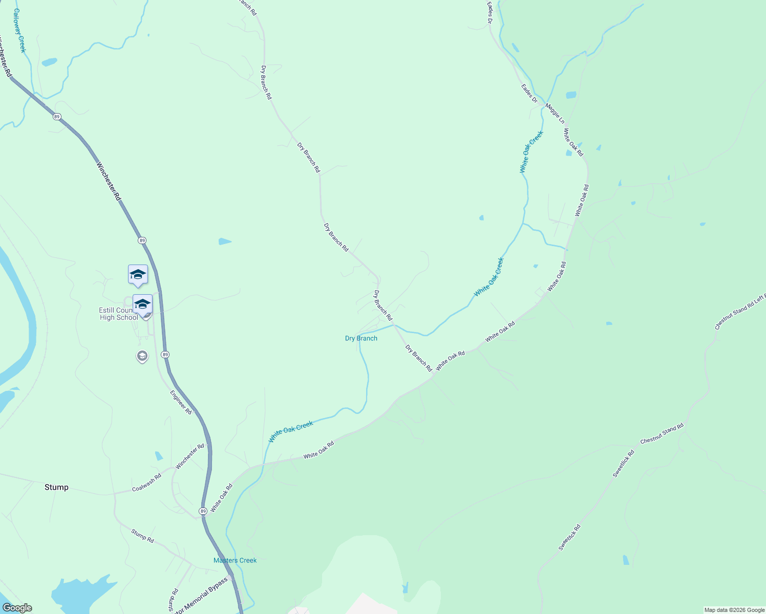 map of restaurants, bars, coffee shops, grocery stores, and more near 1228 Dry Branch Road in Irvine