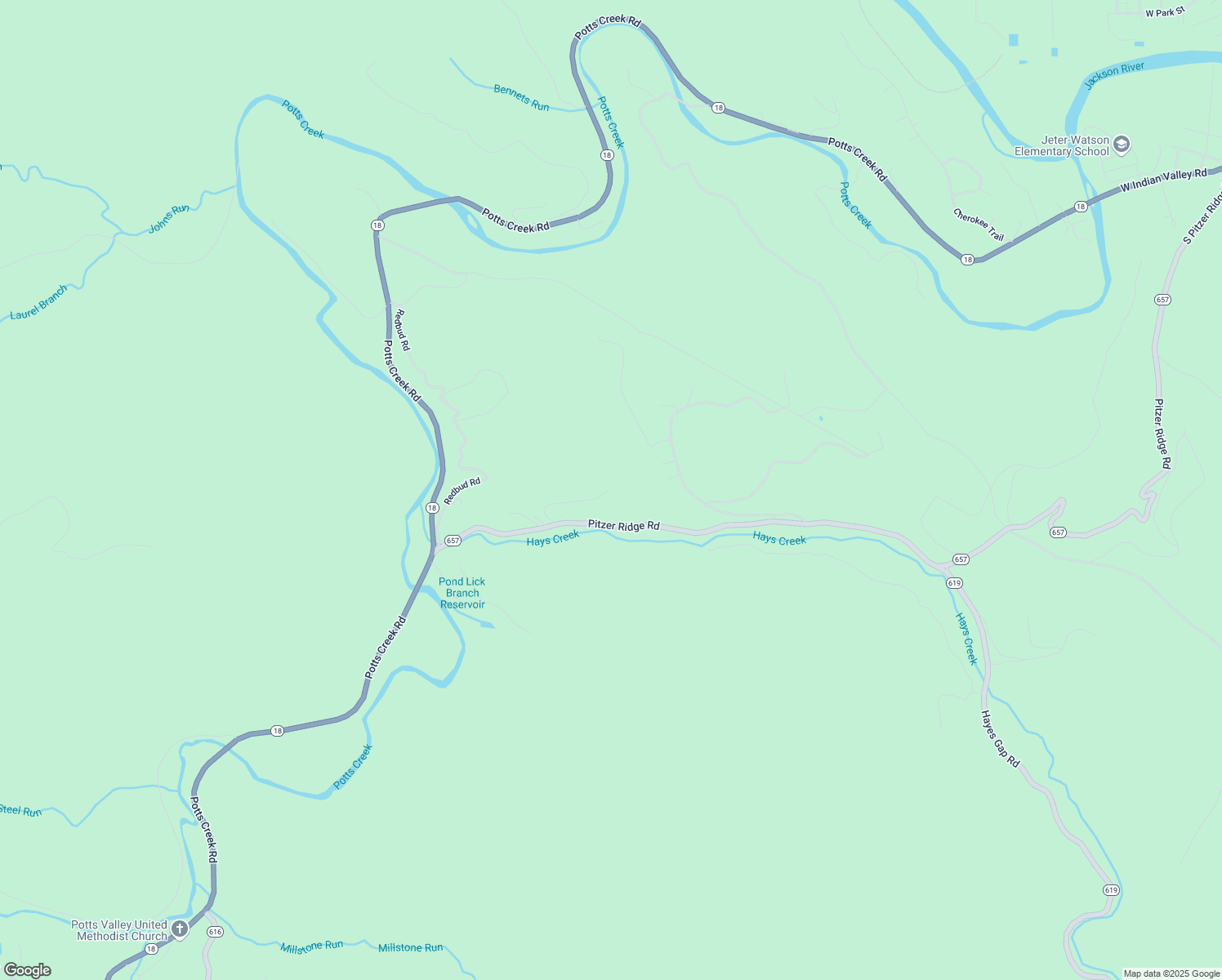 map of restaurants, bars, coffee shops, grocery stores, and more near 4430 Pitzer Ridge Road in Covington