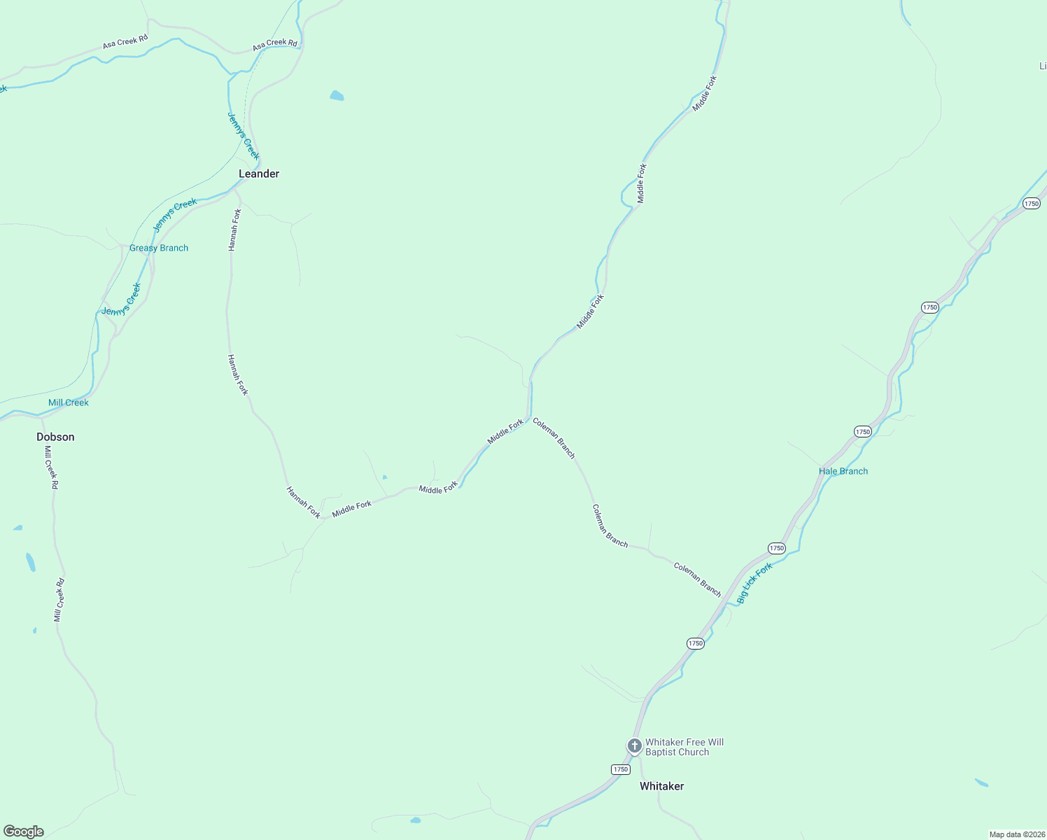 map of restaurants, bars, coffee shops, grocery stores, and more near 3459 Middle Fork Road in Hagerhill