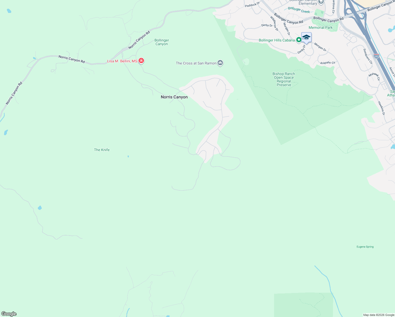 map of restaurants, bars, coffee shops, grocery stores, and more near in San Ramon