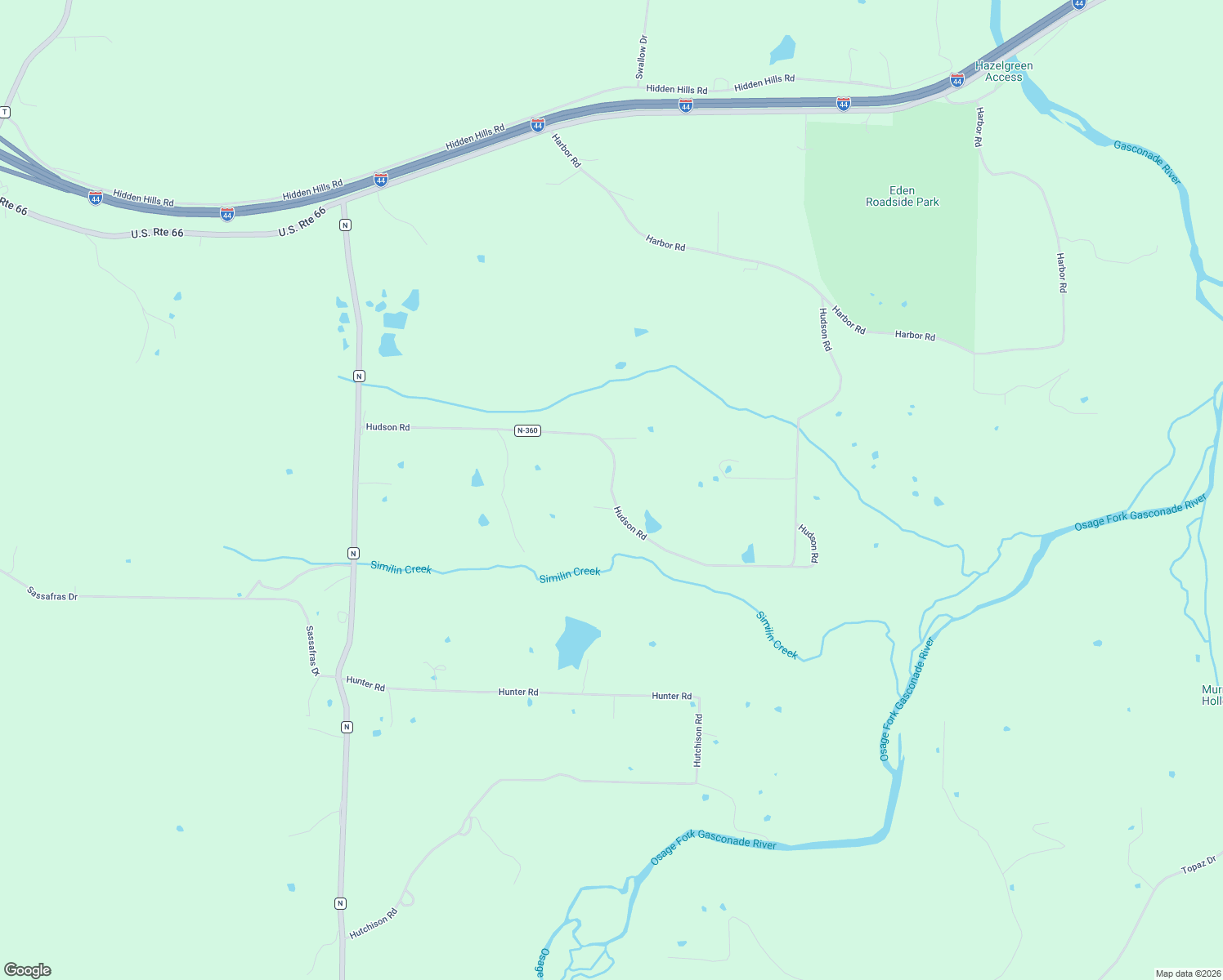map of restaurants, bars, coffee shops, grocery stores, and more near Hudson Rd in Lebanon