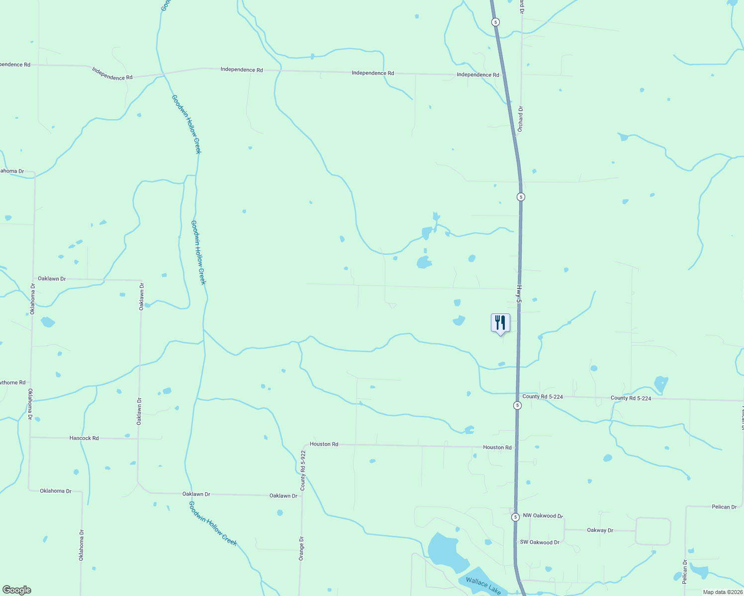 map of restaurants, bars, coffee shops, grocery stores, and more near 19374 Hazel Rd in Lebanon