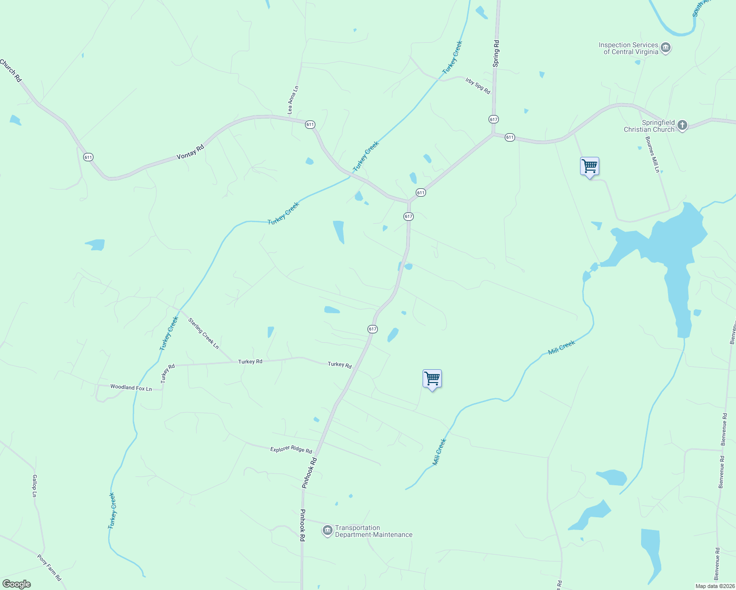 map of restaurants, bars, coffee shops, grocery stores, and more near 19174 Bowles Knob Drive in Rockville