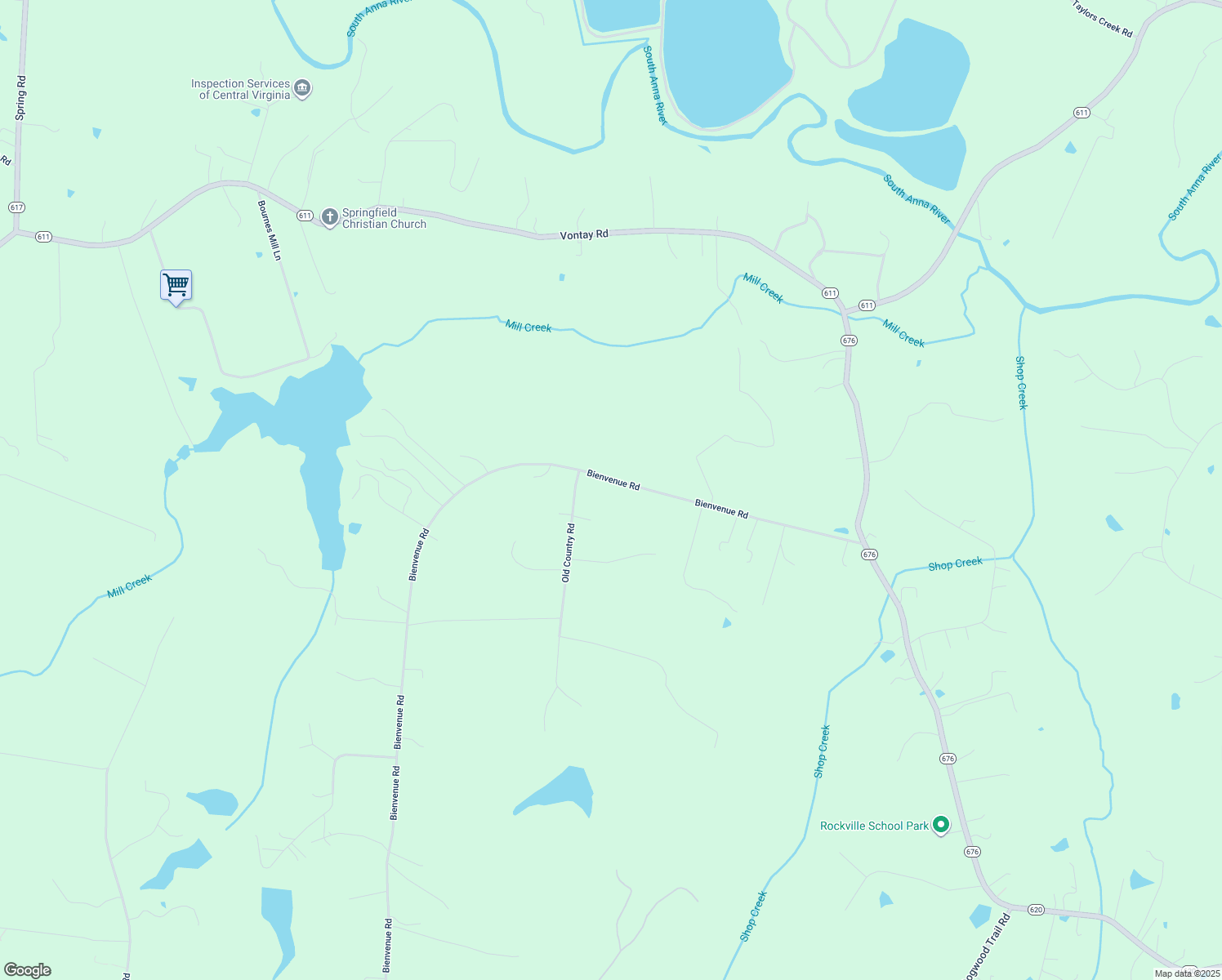map of restaurants, bars, coffee shops, grocery stores, and more near 12450 Bienvenue Road in Rockville