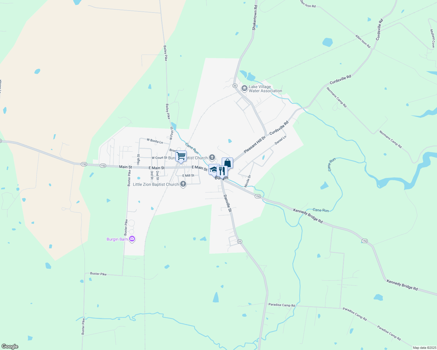 621 Main Street, Harrodsburg KY Walk Score