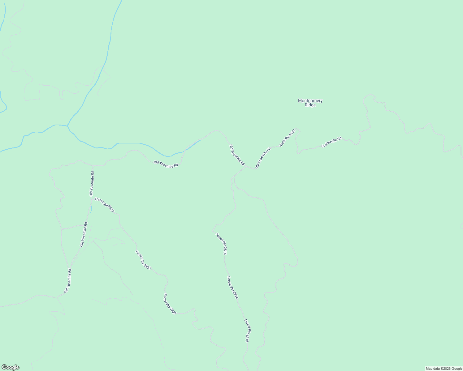 map of restaurants, bars, coffee shops, grocery stores, and more near in Coulterville