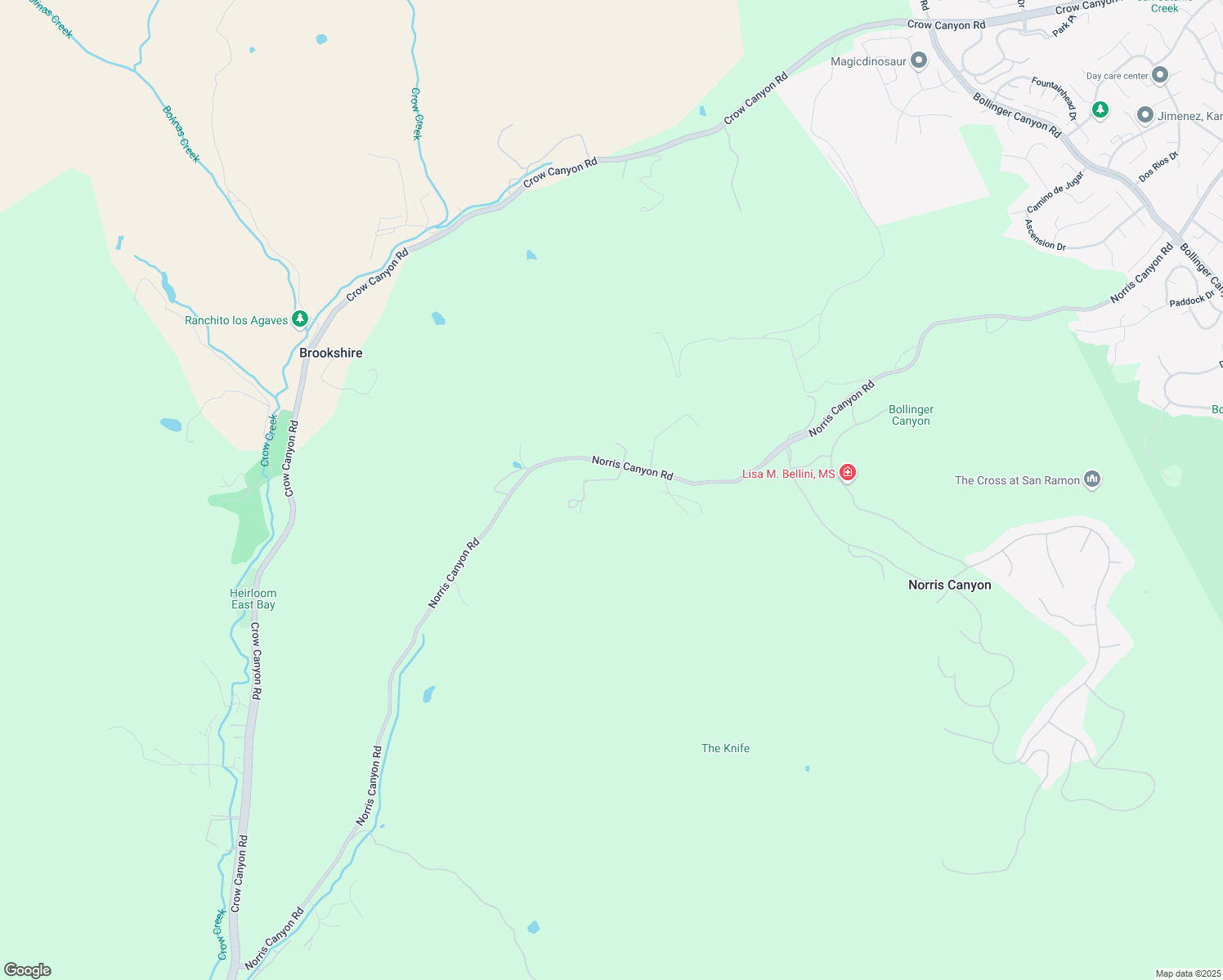 map of restaurants, bars, coffee shops, grocery stores, and more near 10250 Norris Canyon Road in Castro Valley