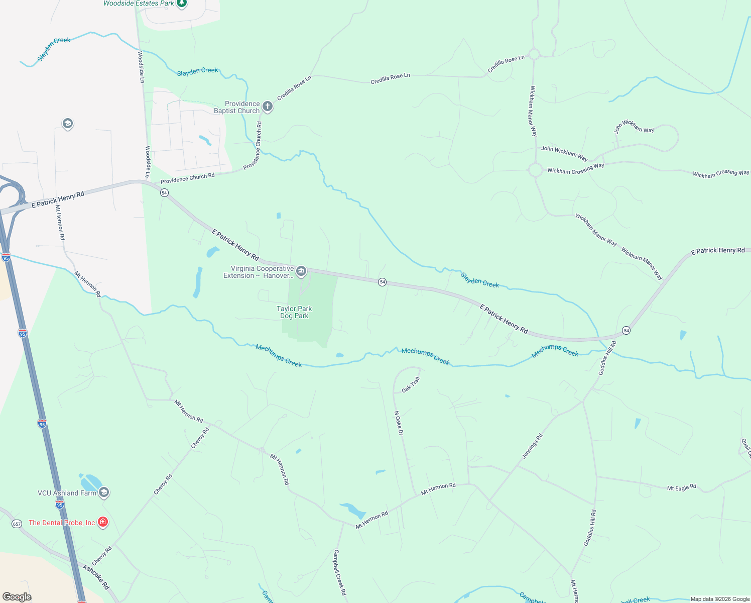 map of restaurants, bars, coffee shops, grocery stores, and more near 12481 Flaggstead Lane in Ashland