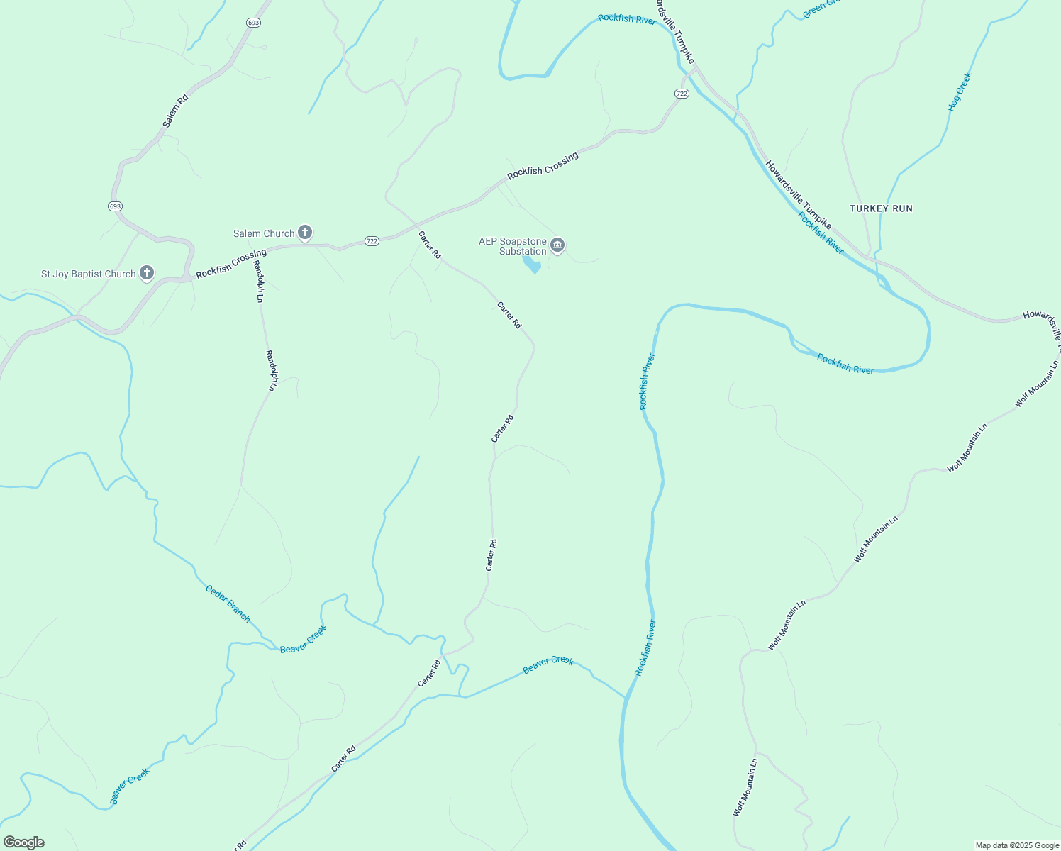 map of restaurants, bars, coffee shops, grocery stores, and more near 7062 Carter Road in Schuyler