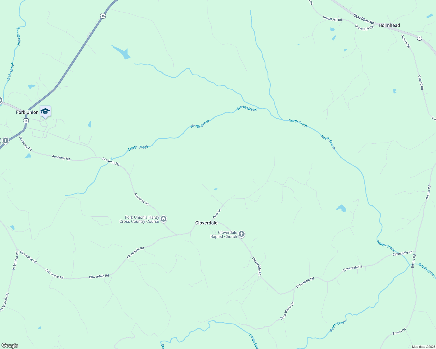 map of restaurants, bars, coffee shops, grocery stores, and more near in Cloverdale
