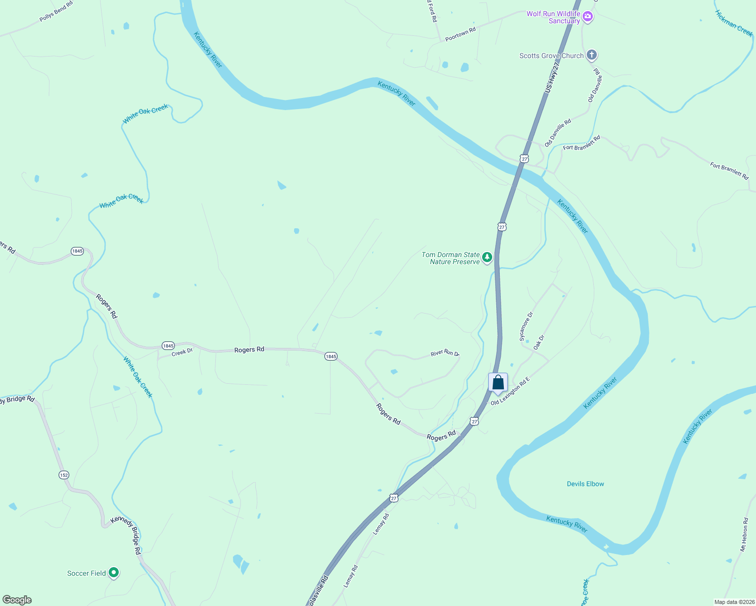 map of restaurants, bars, coffee shops, grocery stores, and more near 137 Sylvan Way in Lancaster