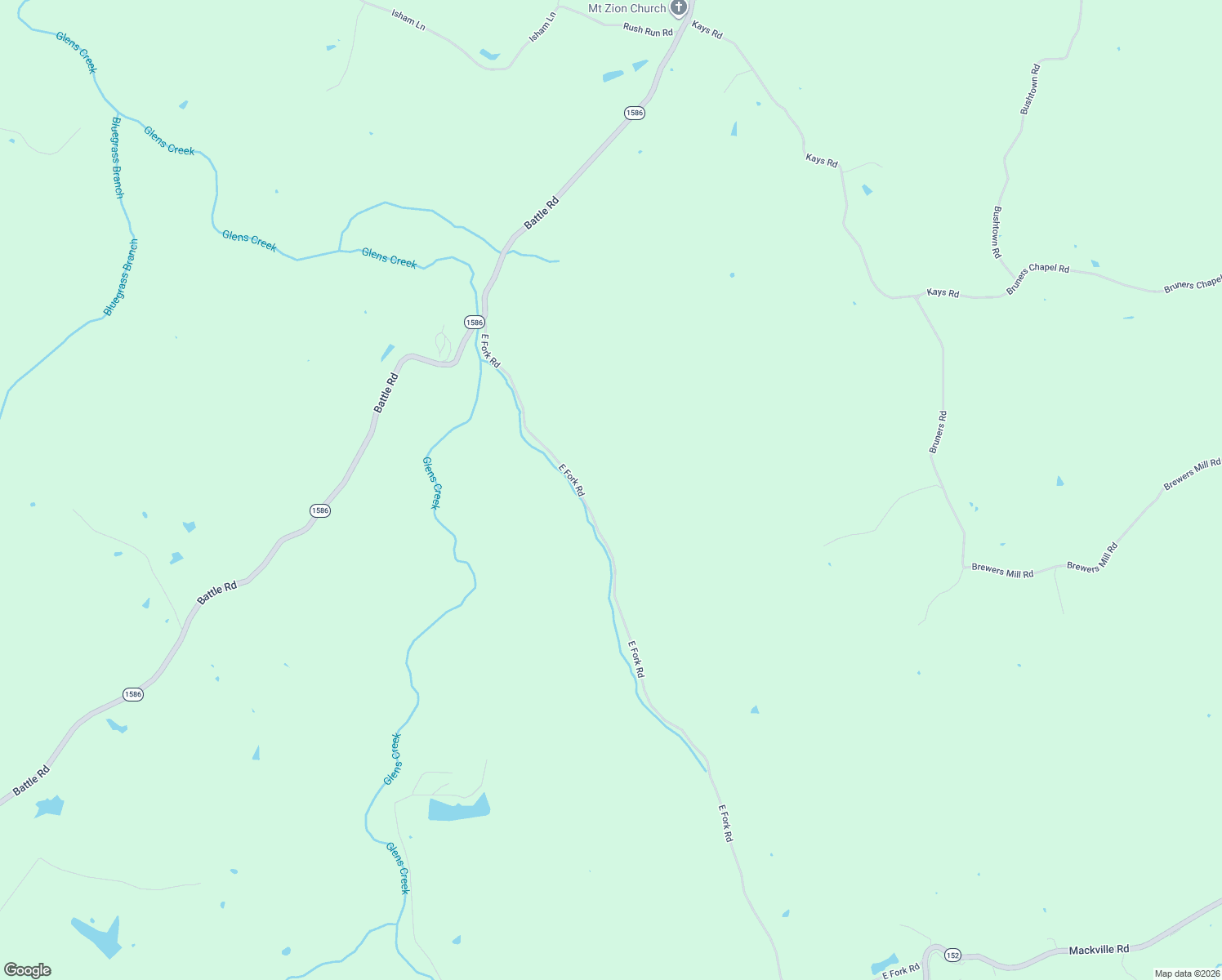 map of restaurants, bars, coffee shops, grocery stores, and more near 2003 East Fork Road in Harrodsburg