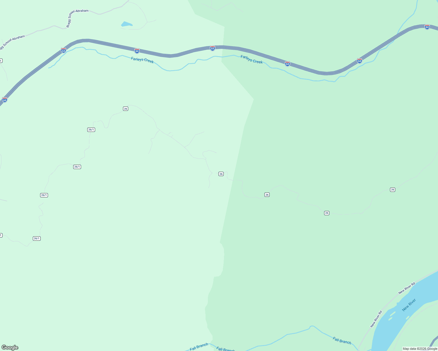 map of restaurants, bars, coffee shops, grocery stores, and more near 1538 Irish Mountain Rd in Shady Spring