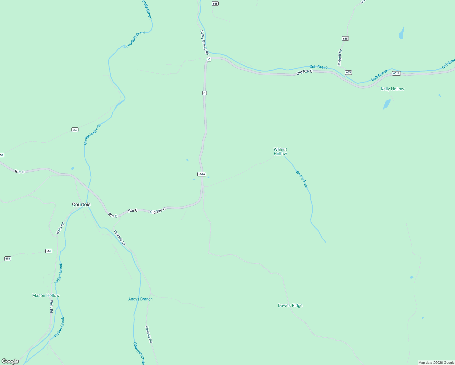 map of restaurants, bars, coffee shops, grocery stores, and more near 10198 Atwood Road in Potosi