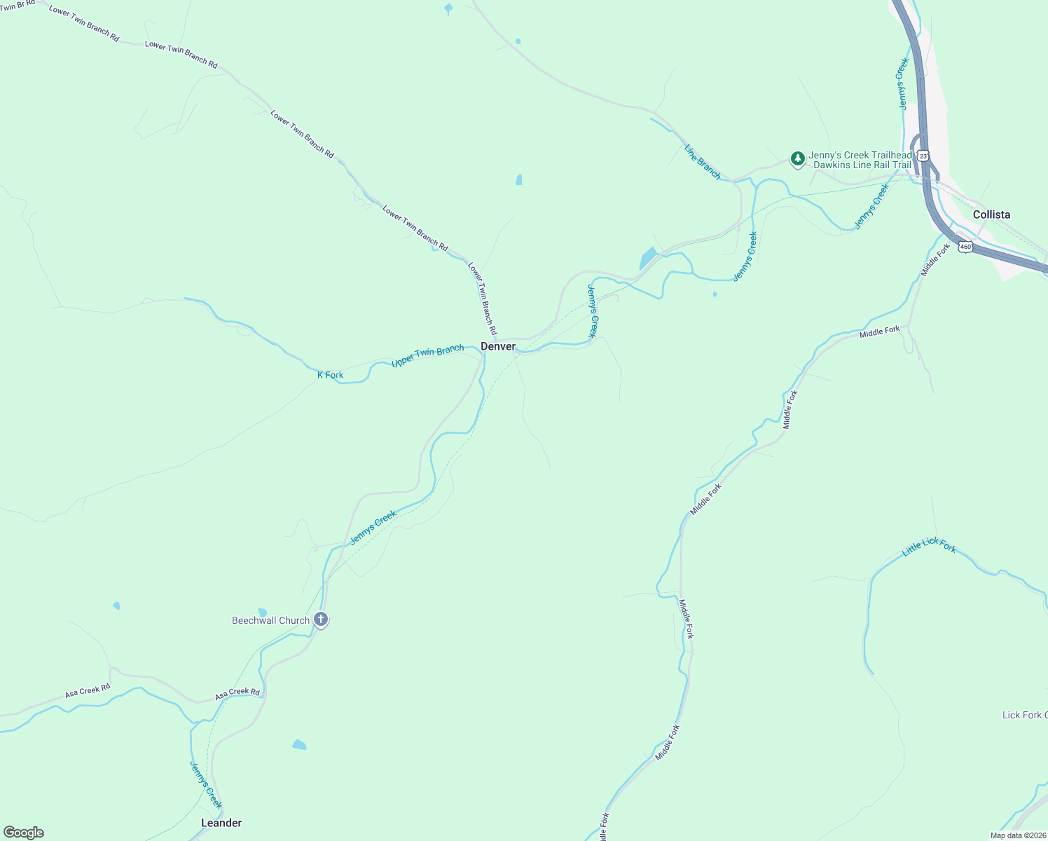 map of restaurants, bars, coffee shops, grocery stores, and more near 144-462 Hilton Hollow Road in Hagerhill