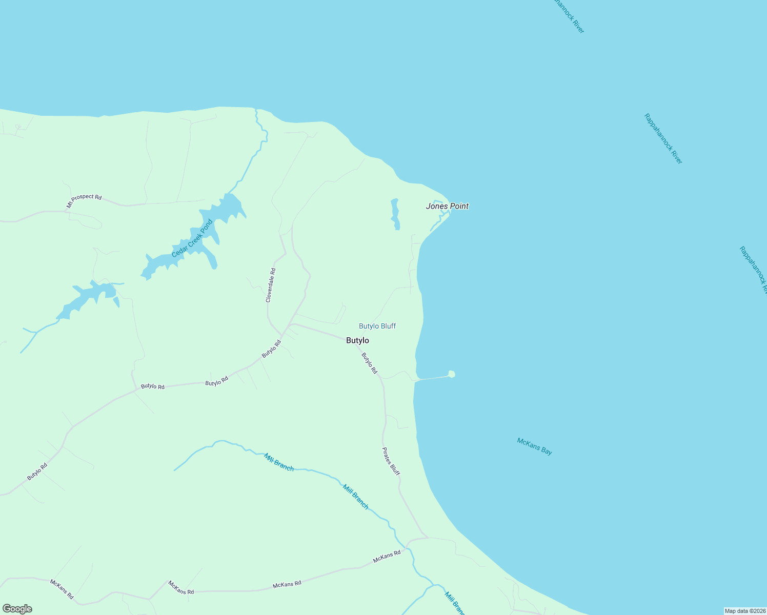 map of restaurants, bars, coffee shops, grocery stores, and more near Jones Point Beach Road in Essex County