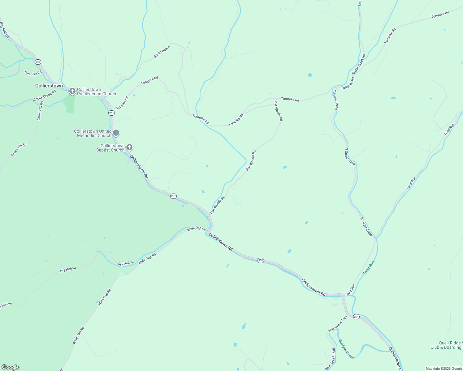 map of restaurants, bars, coffee shops, grocery stores, and more near 221 Flat Woods Road in Lexington