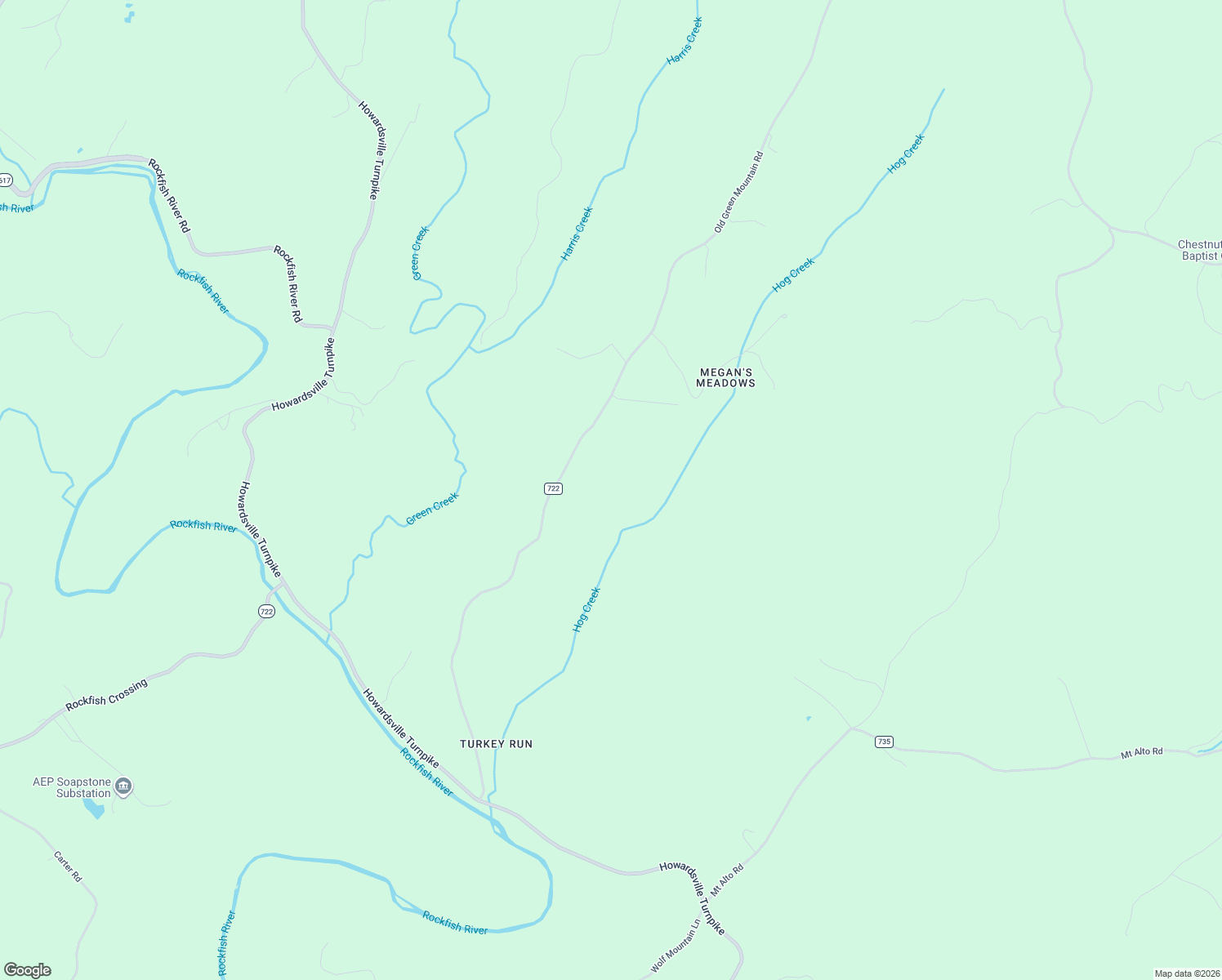map of restaurants, bars, coffee shops, grocery stores, and more near in Albemarle County