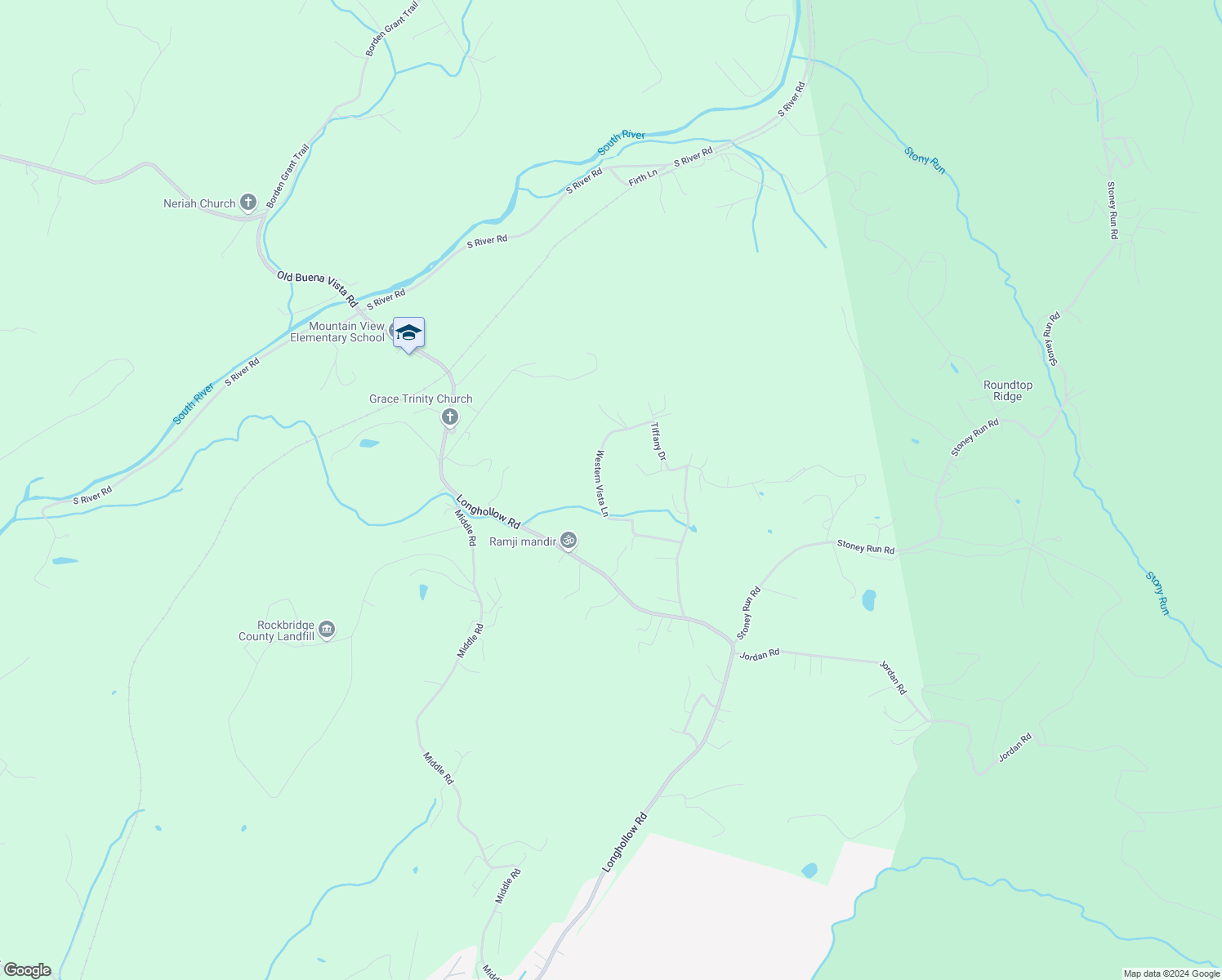 map of restaurants, bars, coffee shops, grocery stores, and more near 150 Western Vista Lane in Buena Vista