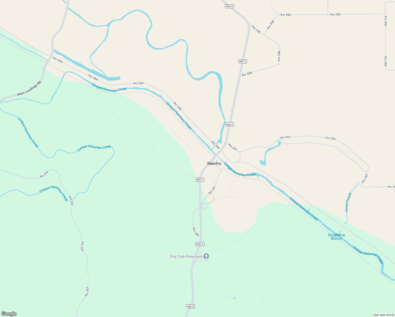 map of restaurants, bars, coffee shops, grocery stores, and more near 37 Bumble Bee Lane in Perryville
