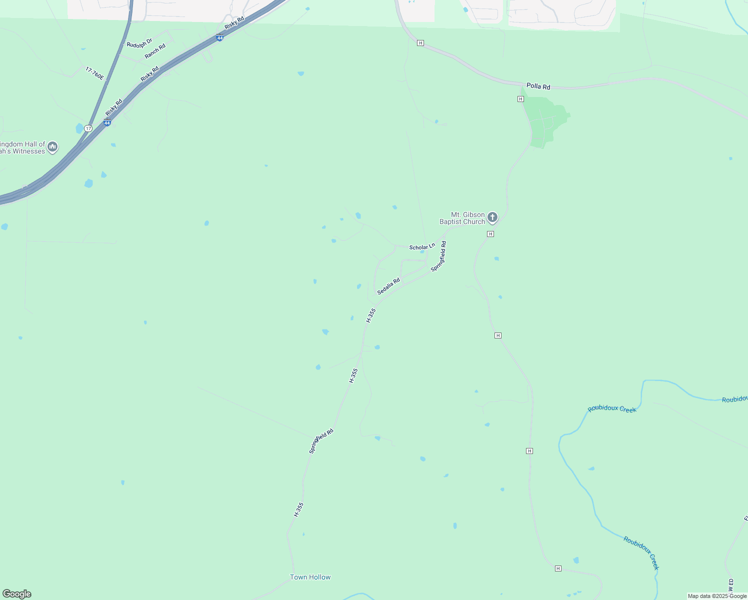 map of restaurants, bars, coffee shops, grocery stores, and more near 20610 Sedalia Road in Waynesville