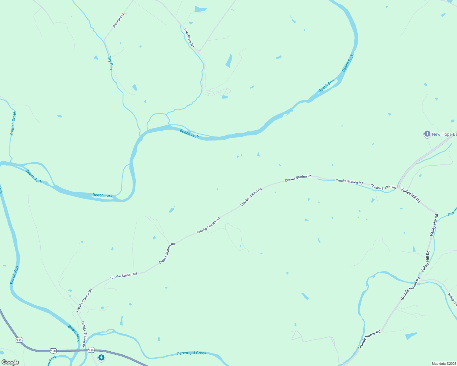map of restaurants, bars, coffee shops, grocery stores, and more near 1830 Croake Station Road in Springfield