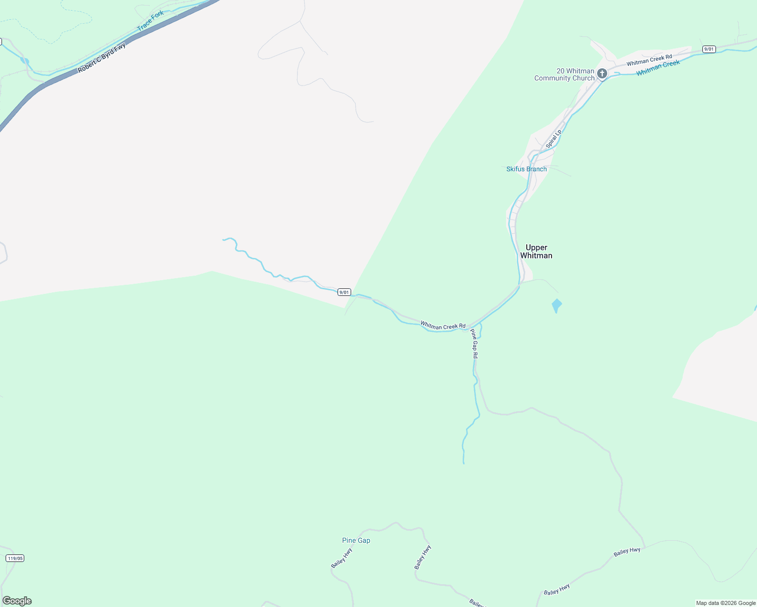 map of restaurants, bars, coffee shops, grocery stores, and more near 4997 Whitman Creek Road in Whitman