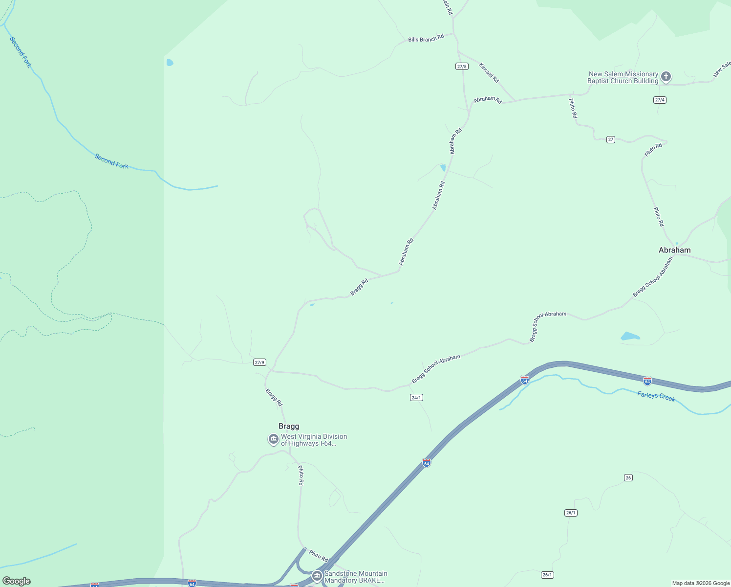 map of restaurants, bars, coffee shops, grocery stores, and more near 831-889 County Route 27 in Shady Spring