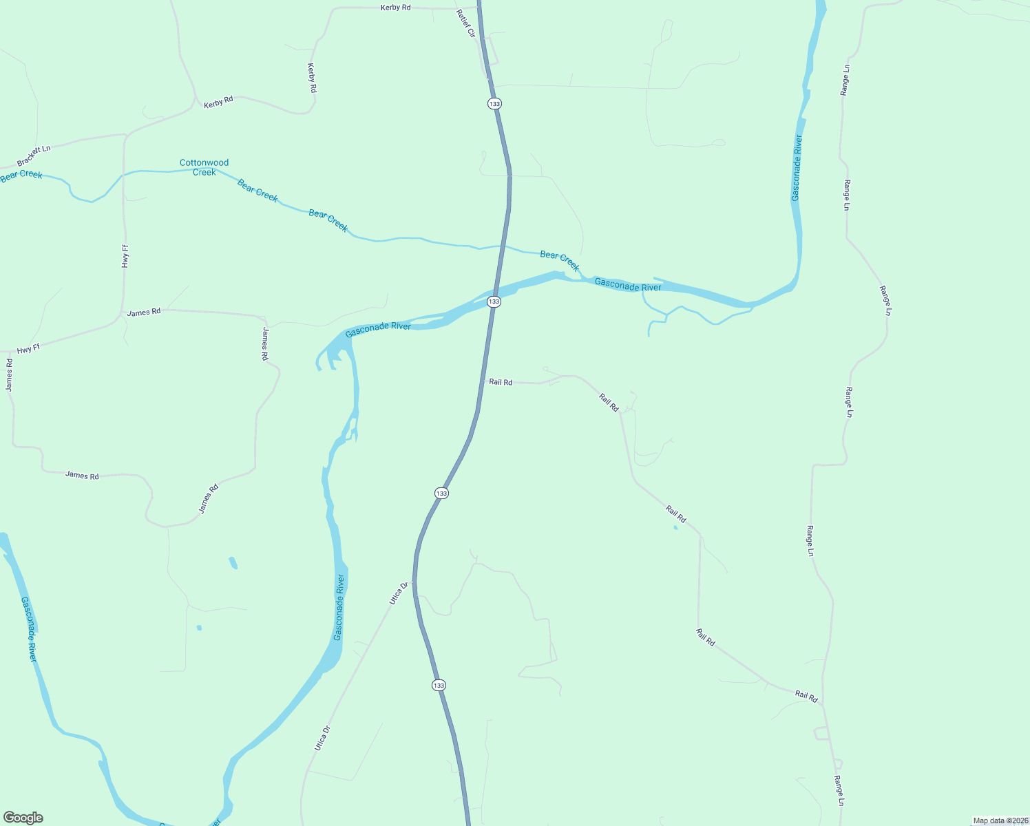 map of restaurants, bars, coffee shops, grocery stores, and more near in Gascozark