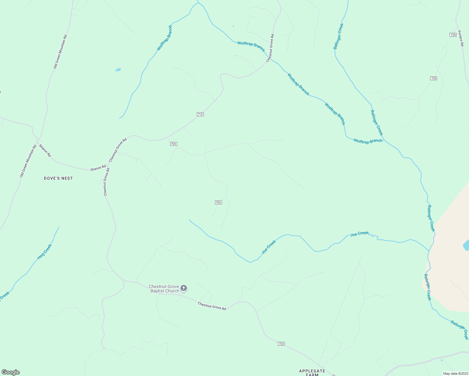 map of restaurants, bars, coffee shops, grocery stores, and more near in Esmont