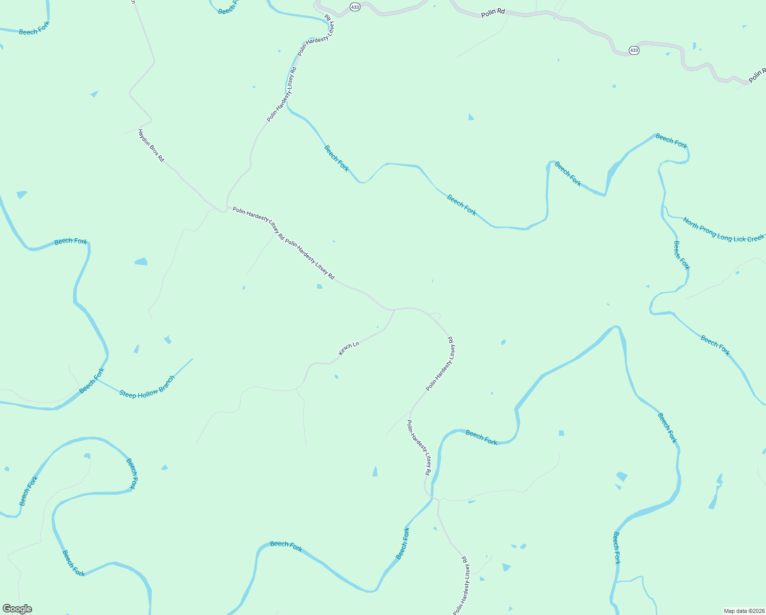 map of restaurants, bars, coffee shops, grocery stores, and more near Hardesty Rd in Springfield
