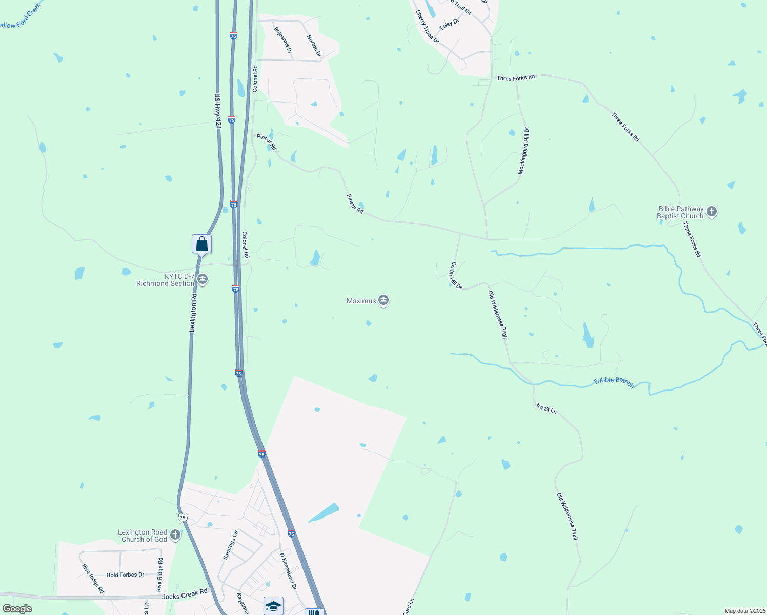 map of restaurants, bars, coffee shops, grocery stores, and more near in Richmond