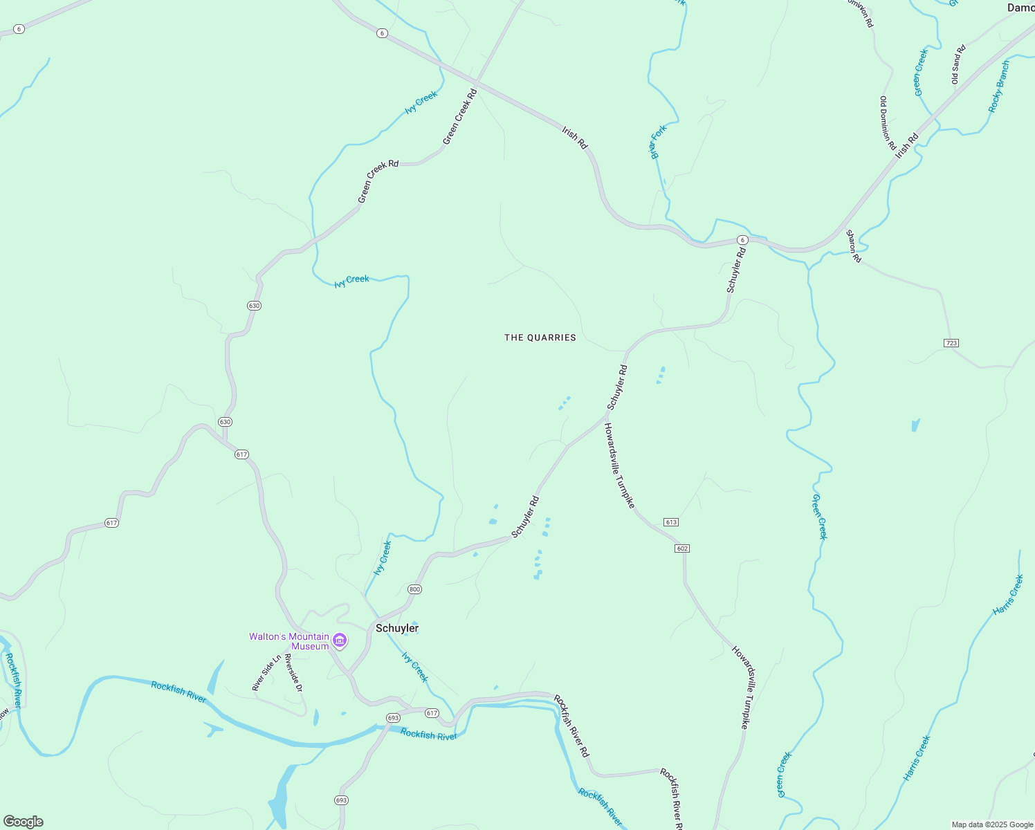 map of restaurants, bars, coffee shops, grocery stores, and more near in Schuyler