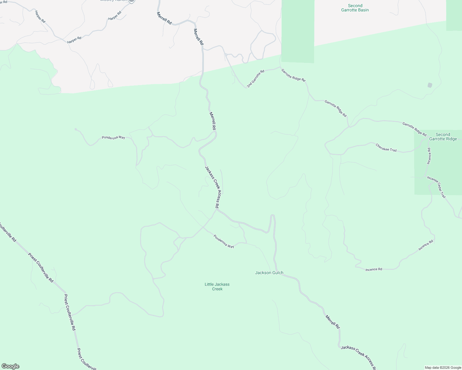 map of restaurants, bars, coffee shops, grocery stores, and more near 9950 Jackass Creek Access Road in Groveland