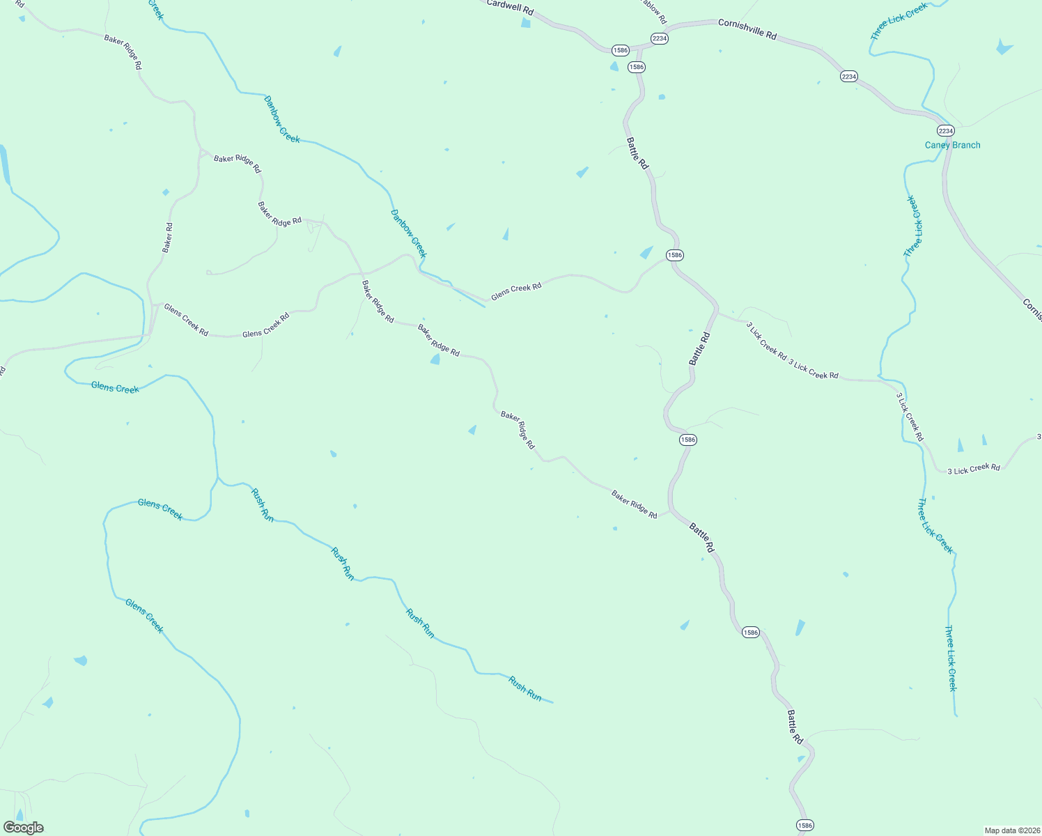 map of restaurants, bars, coffee shops, grocery stores, and more near in Cornishville