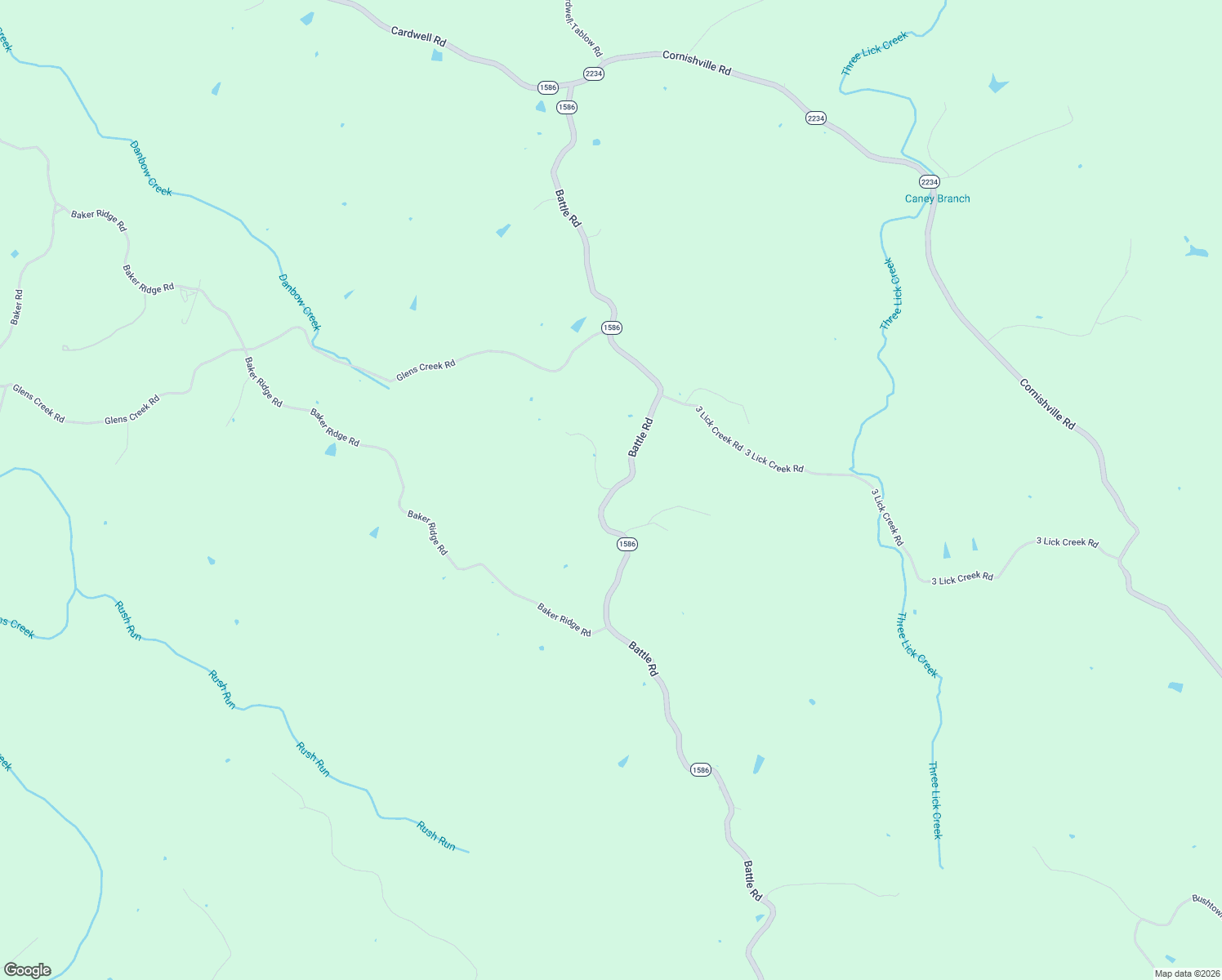 map of restaurants, bars, coffee shops, grocery stores, and more near 5691 Battle Road in Mackville